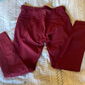 Lululemon Luxtreme 25” inseam mesh leggings